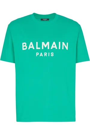 Balmain Playera con logo estampado