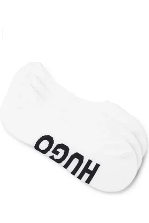 HUGO BOSS Set de tres pares de calcetines con detalle del logo