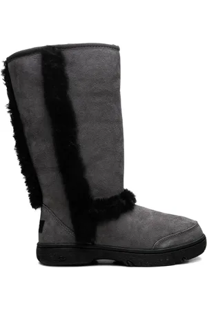 UGG Sunburst Tall "Grey Black" boots