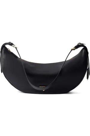 Prada Bolsa de hombro grande de piel