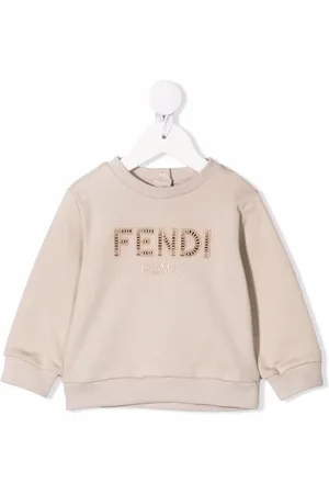 Fendi Sudadera con logo bordado