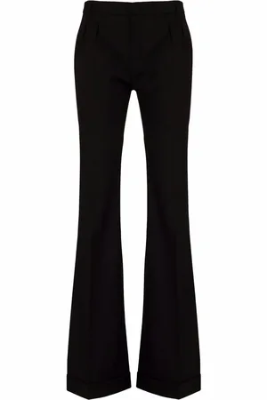 Saint Laurent Pantalones de vestir grain de poudre