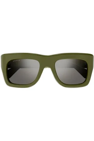 Gucci Lentes de sol con letras del logo