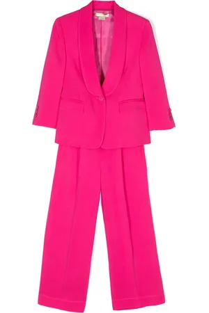 Stella McCartney Traje con botones y solpas de esmoquin
