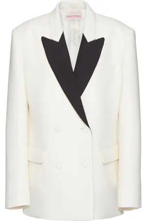 VALENTINO GARAVANI Blazer Double Crepe con doble botonadura