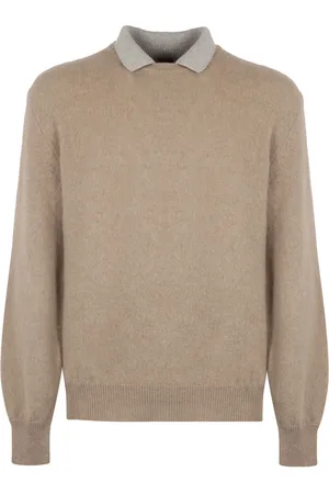 Kiton Suéter con efecto cepillado