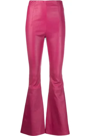 AMIRI Pantalones acampanados con tiro alto