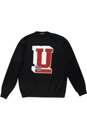 UNDERCOVER Sudadera con cuello redondo y estampado U