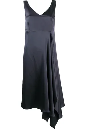 P.A.R.O.S.H. Vestido con lateral drapeado