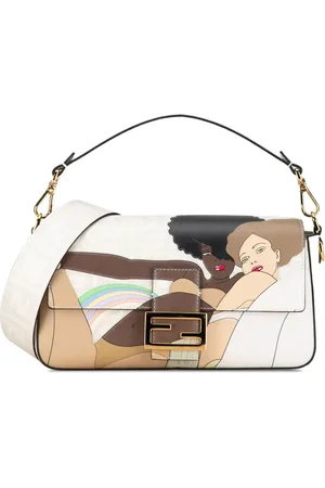 Fendi Bolsa satchel Bikini Girls Zucca Baguette 2010-2023