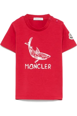Moncler Playera con logo acuático