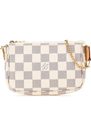 LOUIS VUITTON 2010 Damier Azur Mini Pochette Accessoires handbag