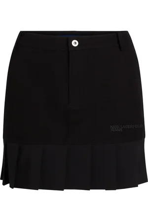 Karl Lagerfeld Falda corta con diseño plisado