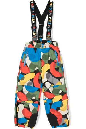 Stella McCartney Pantalones para nieve con manchas estampadas