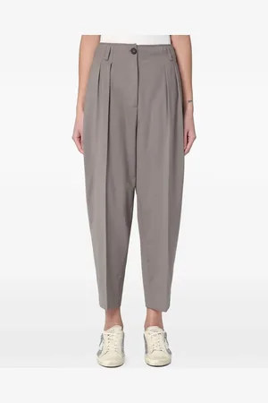 ERIKA CAVALLINI Pantalones ajustados con diseño capri