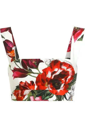 Dolce & Gabbana Top con estampado floral