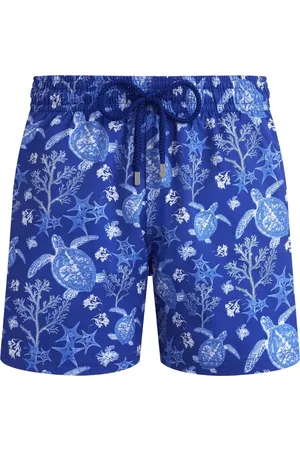 Vilebrequin Shorts de playa X-Ray Turtles