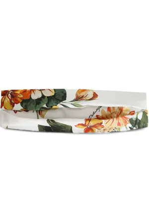Dolce & Gabbana Banda para el cabello con estampado floral