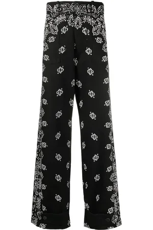 AMIRI Pantalones con estampado de cachemira