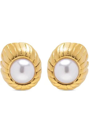 Nialaya Aretes con perla de agua dulce