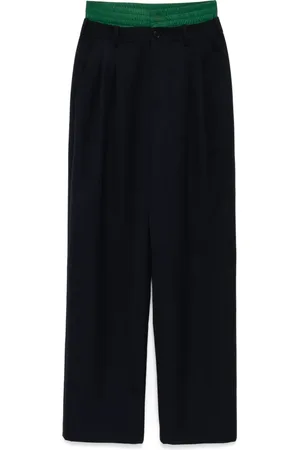 MONSE Pantalones con cinturilla doble