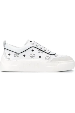 MCM Tenis con logo estampado