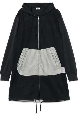 Comme des Garçons Chamarra con detalle de encaje