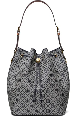 Tory Burch Bolsa bucket con monograma T
