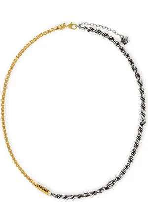 VERSACE Collar con logo grabado