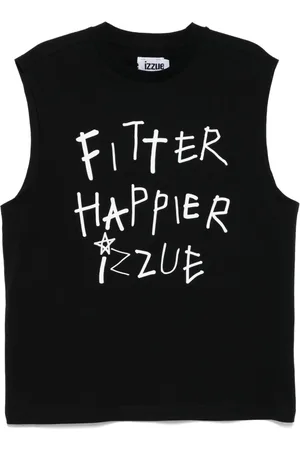 Izzue Chaleco con estampado gráfico