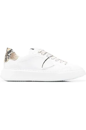 Philippe model Tenis bajos Temple Veau Python