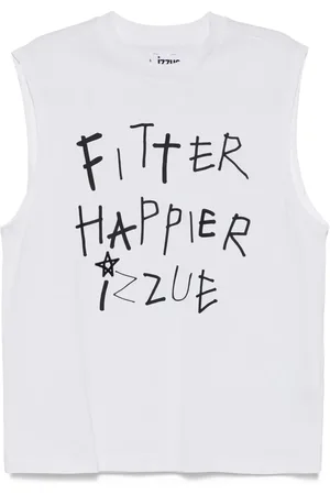 Izzue Chaleco con estampado gráfico