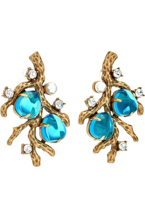 Kenneth Jay Lane Aretes Sea Branch