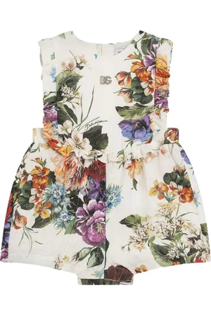 Dolce & Gabbana Mameluco con estampado floral