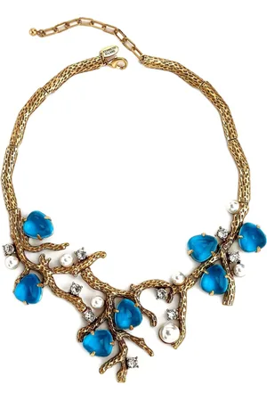 Kenneth Jay Lane Collar Sea Branch