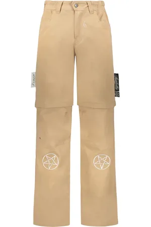 ISABELLA1985 Stretch-cotton straight trousers