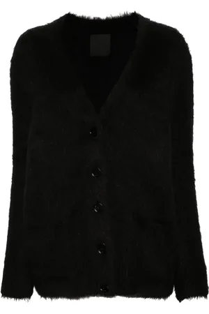Givenchy Cárdigan con efecto cepillado y cuello en V