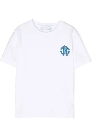 Roberto Cavalli Playera con logo bordado