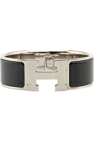 Hermès Pulsera del siglo XX Wide Enamel Clic Clac H Bracelet PM