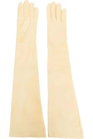 Jil Sander Guantes largos con moño