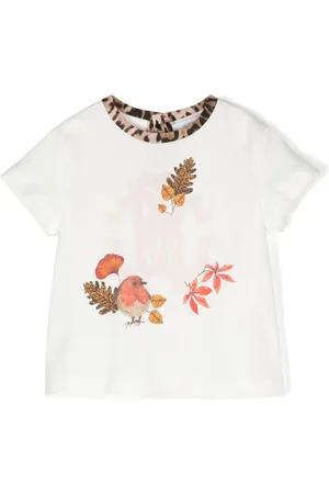 Roberto Cavalli Playera con estampado gráfico