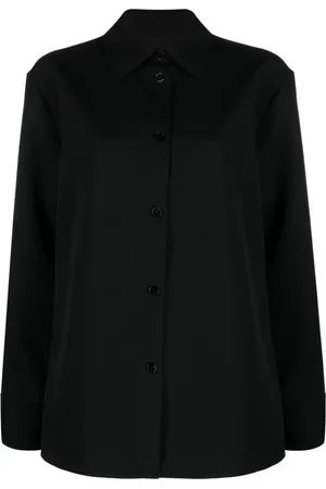 Jil Sander Camisa con cuello de pico