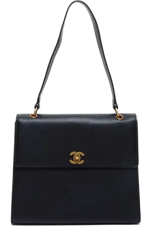 CHANEL Bolsa de hombro con cierre giratorio 2000