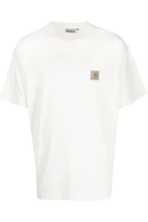 Carhartt Playera Nelson manga corta con parche del logo