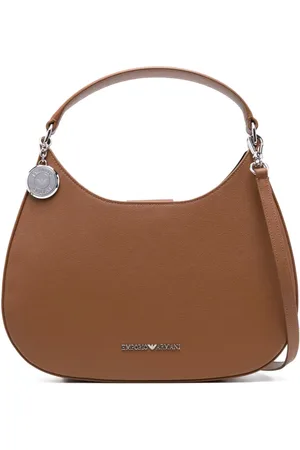 Emporio Armani Bolsa de hombro con placa del logo