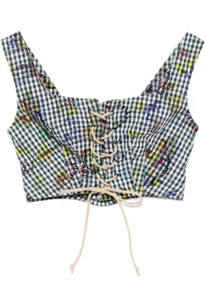 Vivienne Westwood Top con estampado gráfico 2018