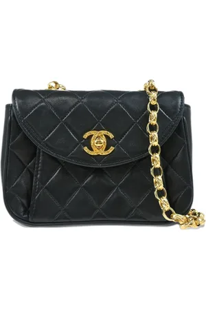 CHANEL Bolso mini con acolchado de rombos 1992