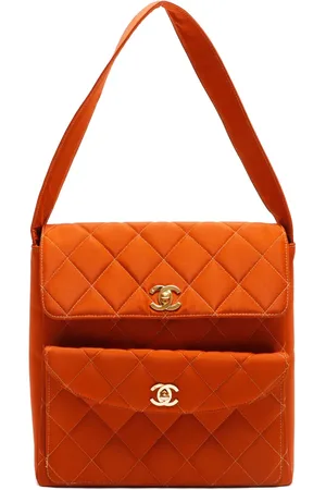 CHANEL Bolsa de hombro con capitonado de rombos 1985-1993