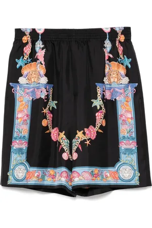 VERSACE Pantalones cortos Coral Theater