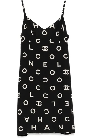 CHANEL Vestido estilo camisón sin mangas 1997